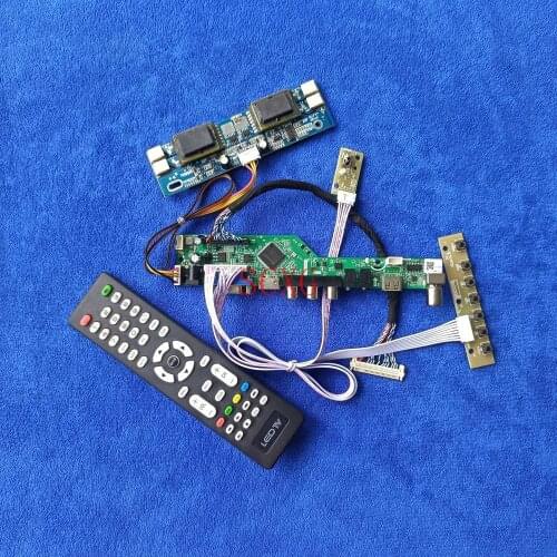 LVDS 30 Pin Analog Signal Kit For M190PW01/MT190AW01/MT190AW02 LCD monitor drive board 4CCFL HDMI-compatible USB AV VGA 1440*900