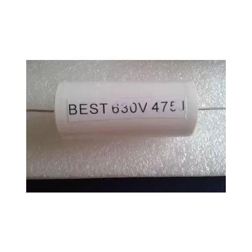 New and origina 5PCS 4.7uf 475 J 630v A new axial capacitors