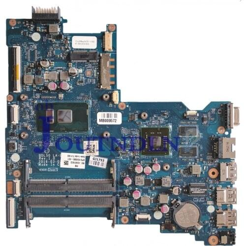 JOUTNDLN FOR HP 250 G5 Laptop Motherboard 858580-601 858580-501 858580-001 BDL50 LA-D704P W/ I5-6200U CPU R5M1-30 2GB GPU DDR4