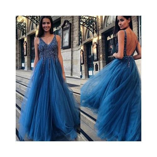Women Fashion Elegant Chiffon Mesh Evening Party Dress Ball Gown Princess Porm Maxi Dresses Romantic Wedding Ceremony Robe Femme