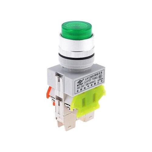 IEC337 UiAC660V Ith10A 22mm Panel Cutout Dia Emergency Stop Puch Button Switch