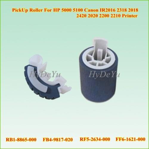 RB1-8865-000 FB4-9817-020 RF5-2634-000 FF6-1621-0000 Pickup Roller for HP 5000 5100 Canon IR2016 2318 2018 2420 2020 2200 2210
