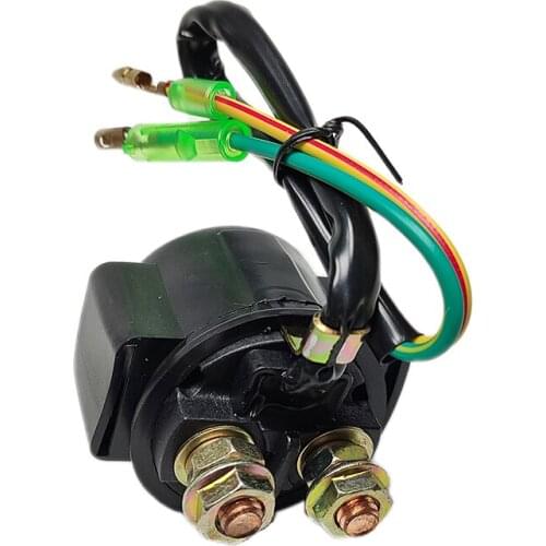 Motorcycle Starter Relay Solenoid Fits For Honda ATC250ES BIG RED ATC 250 ES 1985 1986 1987 ATV Starter Relay High Quality Metal