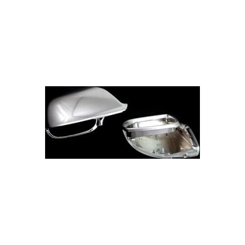 S-Line Style Silver Matt Chrome Side Mirror Cap Replacement L&R 2PCS New For Audi Q5 Durable