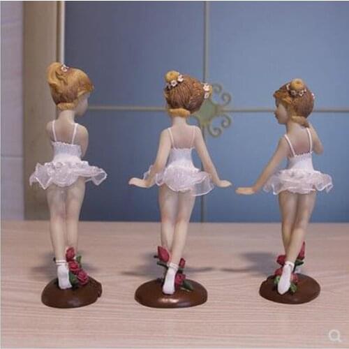 Nordic creative ballet girl decoration crafts, home office desktop decoration art ornaments, birthday gifts