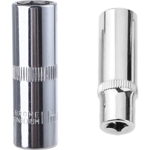 1Pc 1/4 Hex Ratchets Extension Sleeve Bar Socket Adapter Drive Socket Wrench Spanner Converter Tool 6-14MM Universal Joint