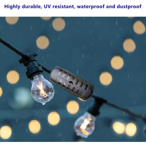 Waterproof Cable Junction Connection Box Extension Cord Cover Safety Connection Seal For Outdoor Garden Outlet /Plug /Power Tool