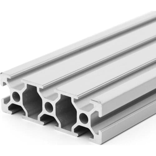 1pcs/lot 2060 Aluminum Profile Extrusion 100-600mm Length Linear Rail 200mm 400mm 500mm for DIY 3D Printer Workbench CNC