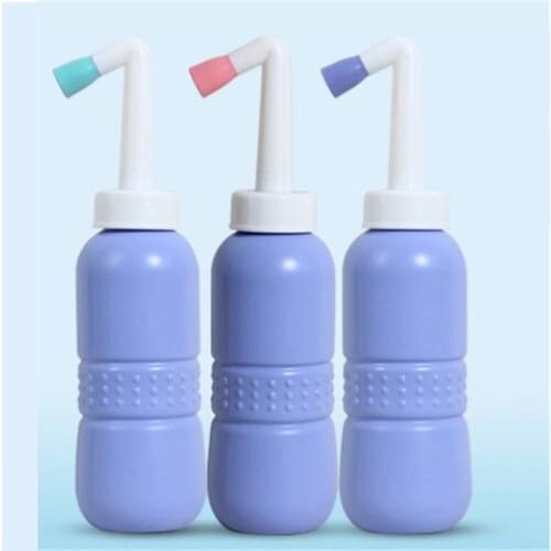 450ML Portable Female Spray Bidet Handheld Long Nozzle Accurate Pregnant Vagina Douche Device Home Baby Butt Washing Sprayer