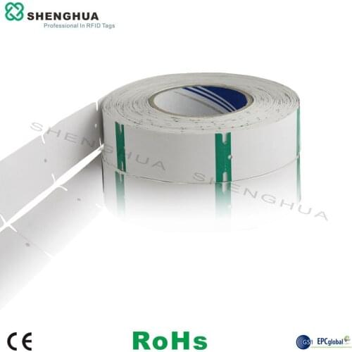 50pcs/lot Garment Management UHF RFID Hang Tag Alien Smart Chip Passive RFID Apparel Tag for Commodity Management