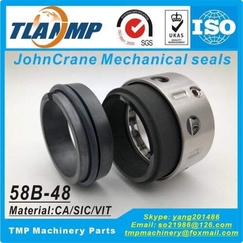 58B-48 T58B-48 John-Crane TLANMP Mechanical Seals (Material:CA-SIC-VIT) |Balance Type 58B Seal With BO O-ring Sationary Seat