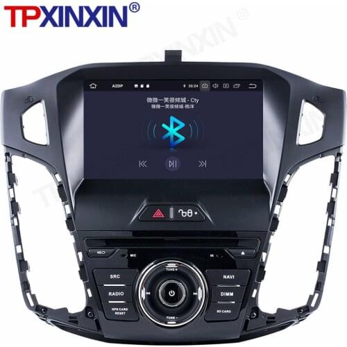 PX6 Android 10.0 4+64G Car Radio For Ford Focus 2012 2013 2014 GPS Navigation Auto Audio Stereo Recoder Head Unit DSP Carplay