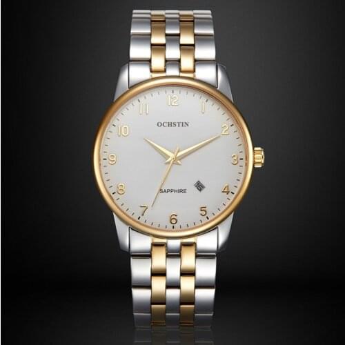 OCHSTIN Quartz Watch Men Top Brand Luxury Wrist Watches Men Clock Mens Steel Wristwatch Male Quartz-Watch Relogio Masculino