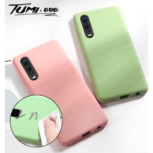 Original Liquid Silicone Cases for Huawei Honor 8 Lite 8X V10 V20 V9 9 9i 10 8A 10i 20i 20 8s Play 8X Max 20 Pro Y7 Pro Case