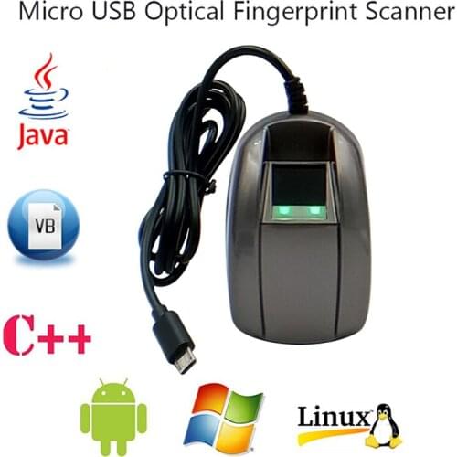 HF Biometric USB Fingerprint Reader Digital Finger Print Scanner Free SDK PHP Micro USB Time Recording For Windows Android