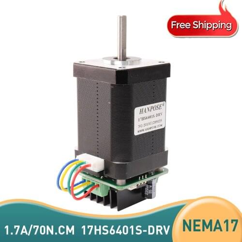 17HA6401S 42 stepper motor integrated machine including driver 60N. Cm two-phase four wire 1.7A stepper motor