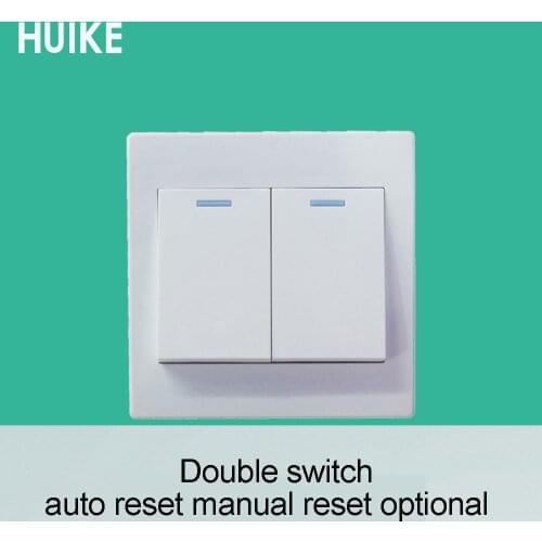 10 PCS Plastic Door Exit Button White Color Access control system accessories release switch door open 2 in 1