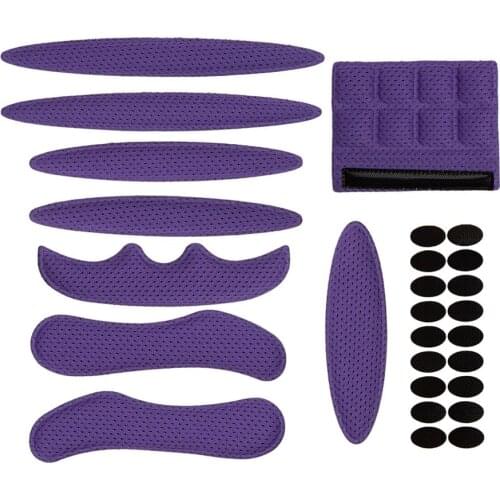 Helmet Padding Kit 27Pcs Bicycle Replacement Universal Foam Pads Set Liner Mats for Bike Motorcycle Cycling Camping Helmet