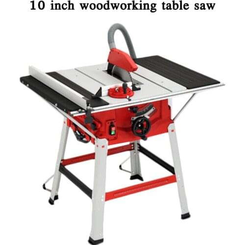 Multifunctional Woodworking Saw Machine 10 Inch Woodwork Table Saw Panel Machine Electric Miter Circular Angle Sawing Machine