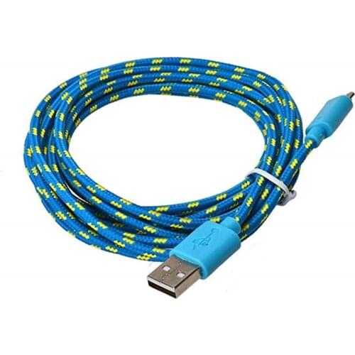 Nylon Braided Micro USB Phone Cable Charger For huawei honor 10i 8a 8x 8c 8S 7a 6c pro 9i 7X 8 9 10 lite mate 10 lite data wire