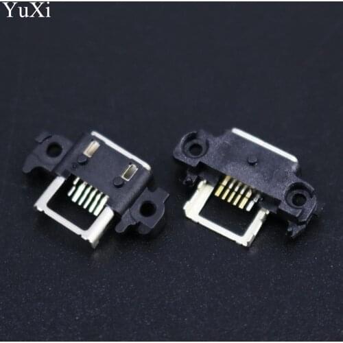 10pcs/lot Micro USB Jack Connector USB Charging socket For Millet NOTE enhanced version for XIAOMI 4I tail plug