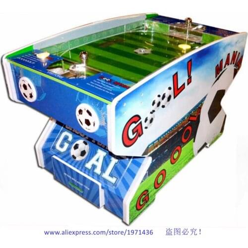 China Factory Cheap Price Goal Mania Amusement Soccer Football Lottery Tickets Table Redemption Arcade Game Machine