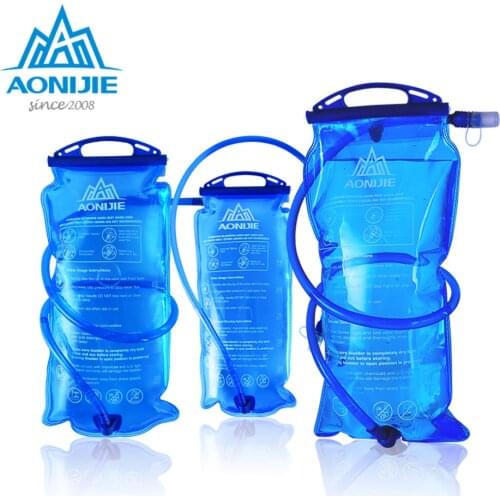 AONIJIE SD12 Water Reservoir Water Bladder Hydration Pack Storage Bag BPA Free - 1L 1.5L 2L 3L Running Hydration Vest Backpack