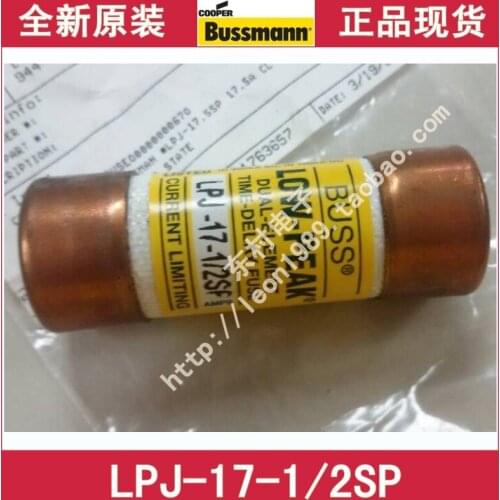 [SA]LOW-PEAK Original BUSSMANN Fuse Fuse LPJ-17-1 / 2SP 17.5A 600V--10PCS/LOT