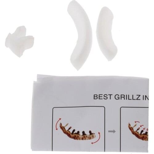 Silicone mold strip is suitable for grill tooth cap replacement, one size is suitable for all convenient replacement