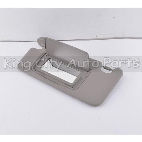 For FIT 2009 2010 2011 2012-2014 Sunvisor Sun Shield Front Visor Sun Shade Sunshield Antidazzle Shade With Glass Mirror