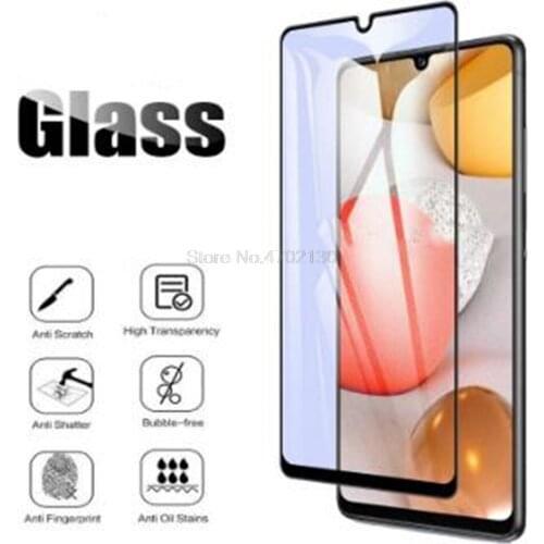 Tempered Glass For Samsung Galaxy A42 5G Full Cover Protective Glass For SamsungA42 Sumsung A 42 Protector Film Case