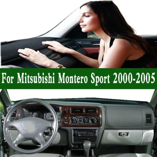 Fits Mitsubishi Montero Sport LS 2000 2001 2002 2003 2004 2005 Dashmat Dashboard Cover Protective Pad Dash Mat Carpet Ornaments