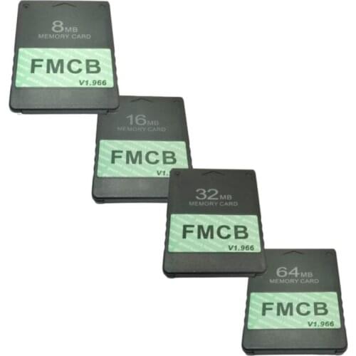 Hard Disk Game Boot Memory Card Professional FMCB 1.966 For PS2 Memory Card Game Data Saver Just Plug And Play 8MB/16MB/32MB/64M