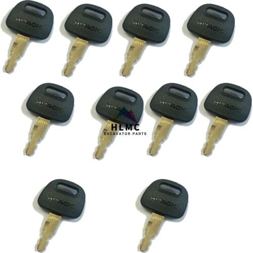 2PCS Excavator Heavy Equipment spare parts ZAX H800 Ignition Switch Key