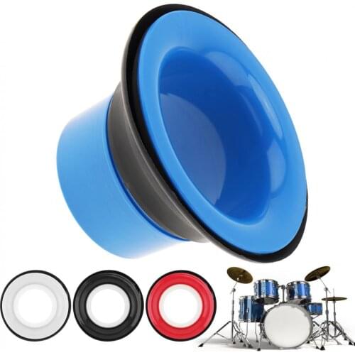 17.3 x 10 x 10cm 3 Colors Drum Bottom Microphone Bass Loudspeaker Drum Accessories Bass Hole Protection Percussion Spare Parts