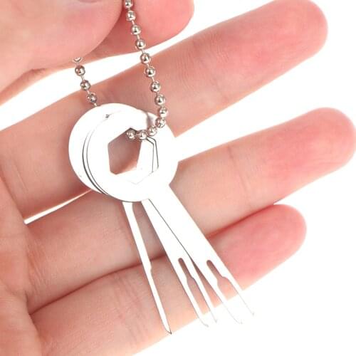 3pcs/set 52mm*20mm Car Terminal Removal Tool Kit Automotive Pin Extractor Remove Tool