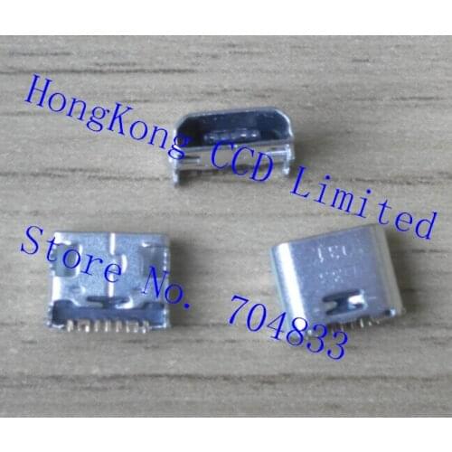 500pcs/lot for t110 T111 micro USB charging plug charging port dock socket
