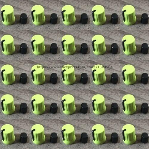 500pcs Green Rotary Control Knob For Pioneer XDJ-RX R1 RZ AERO DJM-T1 S9 DIY DJ