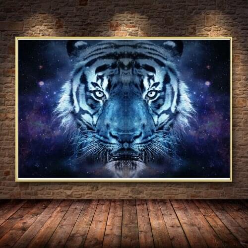 New hot sale DIY diamond painting animal tiger orangutan diamond home 5D diamond embroidery home wall decoration childrens gift