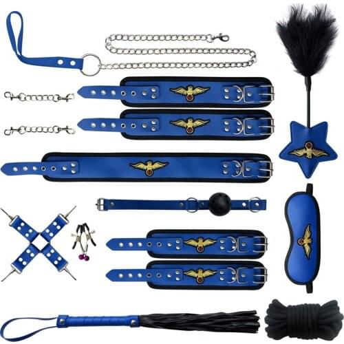 Bdsm Toys For Sex bdsm Bondage Restraints Bondage kit Toys Sex Outfits Handcuffs Sex Restraint Strap on Sex Toys For a Couple