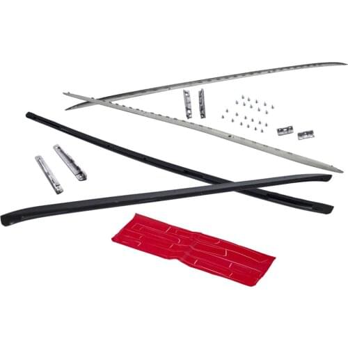 BLACK ALUMINIUM ROOF RAILS BAR RACK Fit For RANGE ROVER SPORT L494 2014-2018