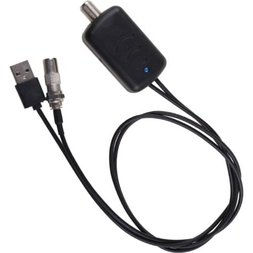 Black Low Noise USB TV Antenna Amplifier Easy Installtion Digital Hd DVB-T2 ATSC Signal Booster for Cable TV Aerial Adapter