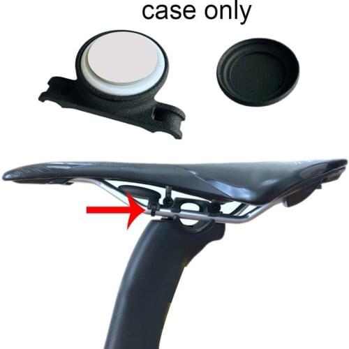 Black Anti-lost Protective Cover for Airtag Tracker Protection Case Protection Shell for Bicycle Mount Holder Bike Fixed Bracket