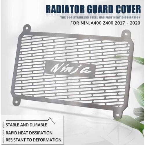 JDSOON For NINJA400 Z400 2017 2018 2019 2020 17 18 19 20 Motorcycle Radiator Grille Guard Cover Protector Radiator Guard