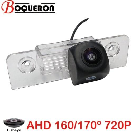 Fisheye 170 Degree 1280x720P HD AHD Car Vehicle Rear View Reverse Camera for Mercury Milan Sable for Skoda Octavia II Roomster