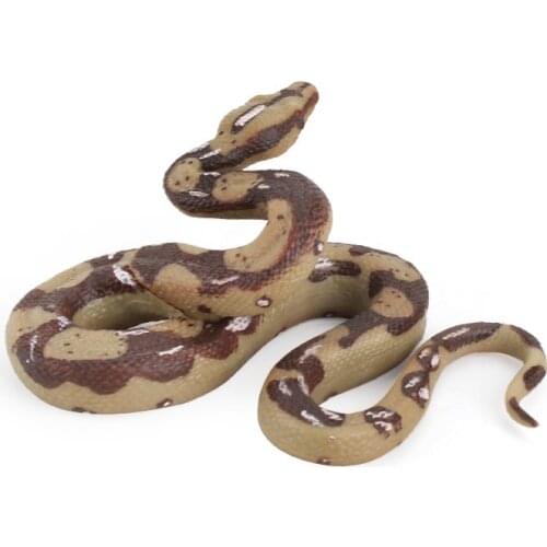 New Childrens Toy Model Simulation Animal Boa Constrictor Boa Constrictor Wild Animal Snake Tricky Gift
