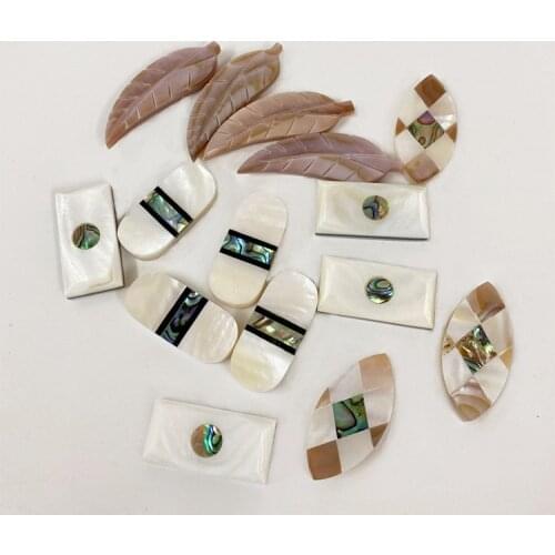 Shell Chopstick Rest Abalone Pad Europe Environmental Protection White Special Crafts Kitchen Decoration Tableware Accessories