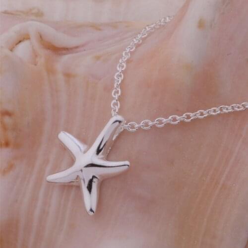 Wholesale High quality silver plated Fashion jewelry chains necklace pendant WN-595