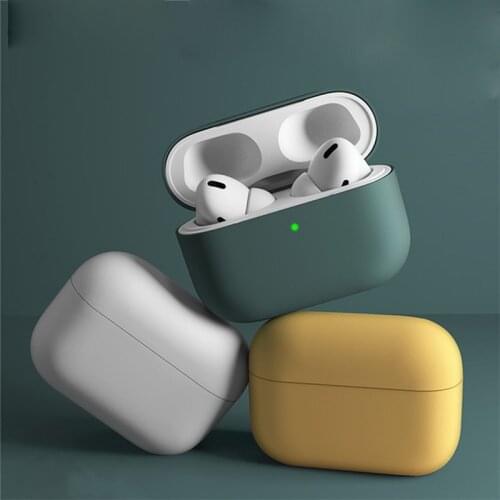 Original Case For Apple Airpods Pro 2 1 Wireless Bluetooth Earphone Case Candy Color Box For AirPods 2 1 Matte Hard PC Cover