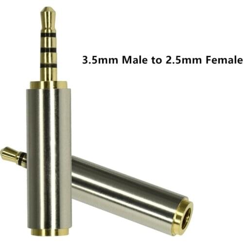 3.5mm To 2.5mm Adapter Converter Stereo Audio Headphone Jack High Quality Wholesale